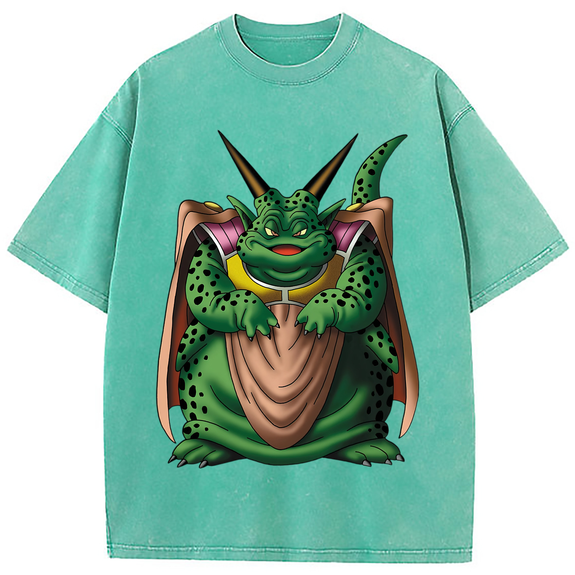 （画像用） ドラゴンクエスト Doragon Kuesuto Dragon Quest 綿100% ヴィンテージ風 半袖Tシャツ（フロントプリント）